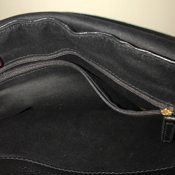 EXCELLENT CONDITION TRINA TURK BLK SHOULDER PURSE - Picture 6 of 8